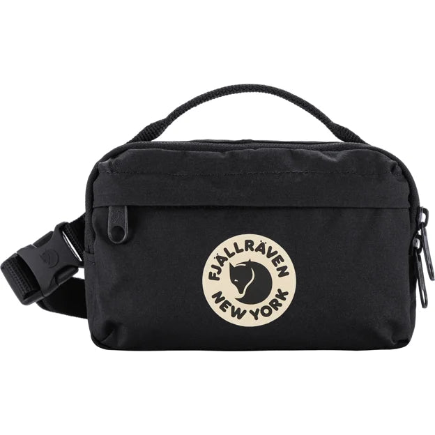 Kånken Hip Pack New York Black-Black One Size